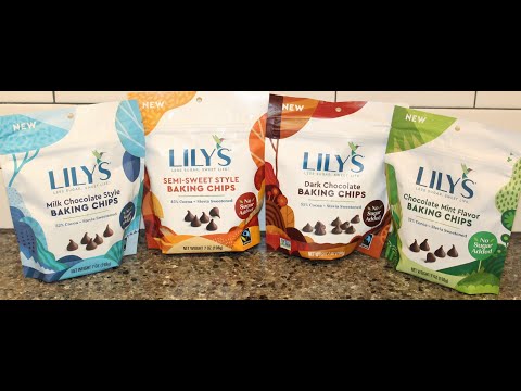 Lily’s Baking Chips: Milk Chocolate, Semi-Sweet, Dark Chocolate & Chocolate Mint Review