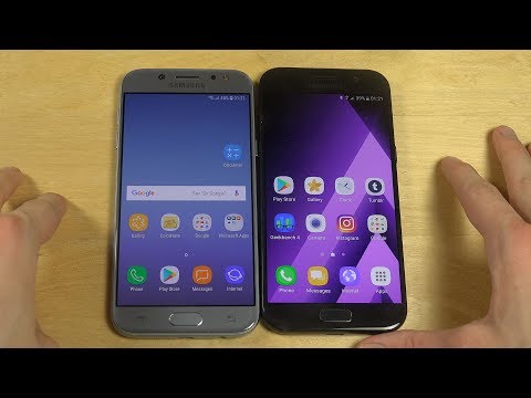 Samsung Galaxy J5 2017 vs. Samsung Galaxy A5 2017 - Benchmark Speed Test!
