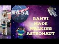 Ranvi Made Walking Astronaut Motorized Walking Astronaut Space Toys
