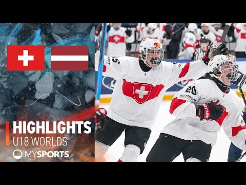 Switzerland vs. Latvia 5:1 | Highlights – U18 World Cup