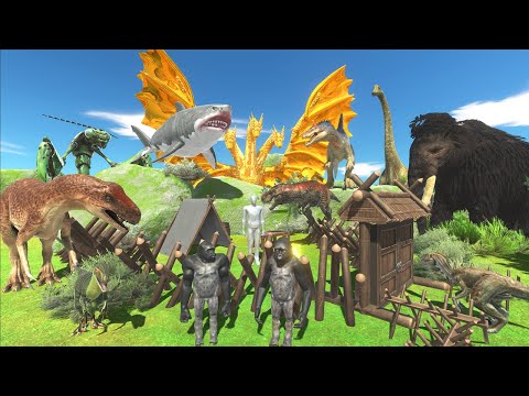 Jurassic World Evolution Camping FPS Avatar Hunting King Ghidorah - Animal Revolt Battle Simulator