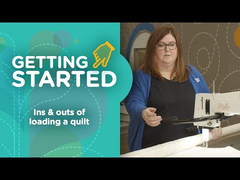 The ins & outs of loading a quilt on your longarm quilting machine