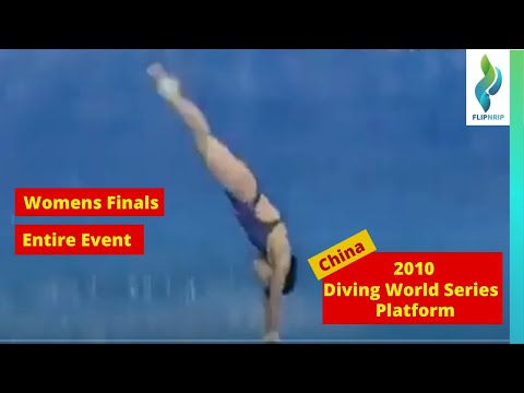 2010 Diving World Series - China - Womens Platform Diving finals