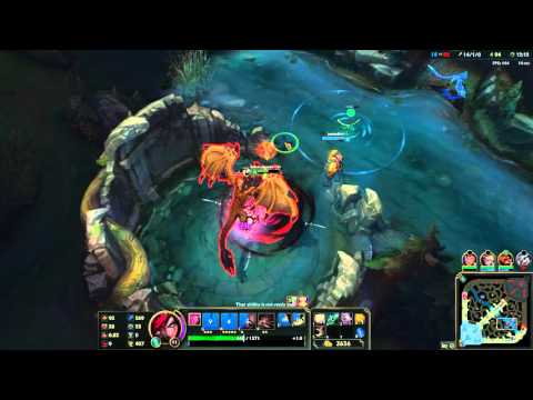 League of Legends Katarina carries another game 60+ kills