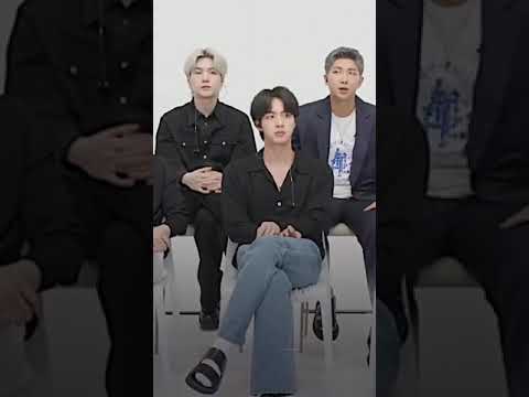 amazing telepathy between jin and v 😂😂😂😂 #bts