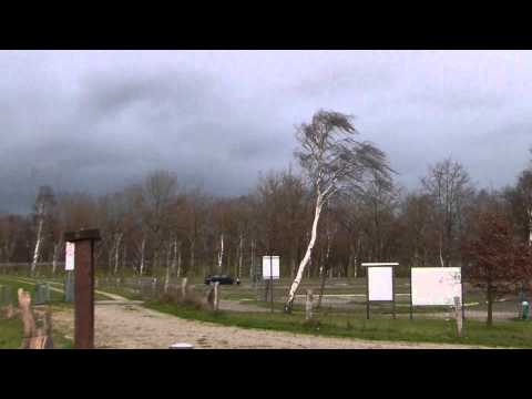 Stürmischer Wind am Alfsee