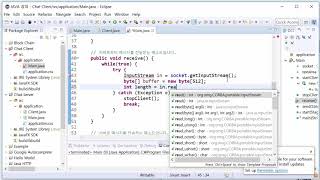 JavaFX GUI 채팅 프로그램 개발하기 #4 클라이언트 기능 모듈 개발하기 (JavaFX Multi-Chatting Project #4)