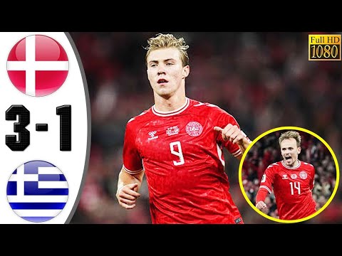 Denmark vs Greece 3-1 Highlights & All Goals 🔥 World Cup Qualifiers 2025