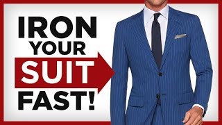 How To Iron A Suit At Home | Wrinkle Free Suit | RMRS