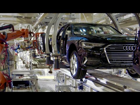 Audi A6 PRODUCTION plant in Germany - this is how AUDI is being made