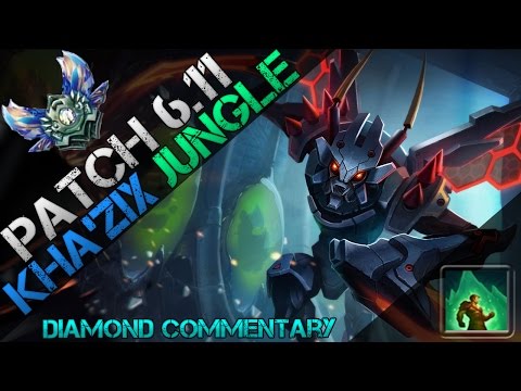 ► S6 Kha'Zix Diamond Commentary! Duoqueue w/ Stefan