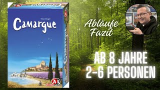 Camargue (ABACUSSPIELE) - einfaches Plättchenlegespiel - Abläufe & Fazit