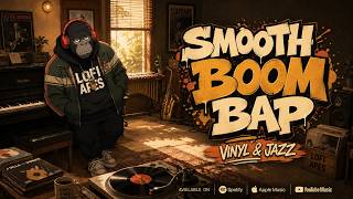 Smooth 90s Boom Bap Beat | Old School Hip Hop Instrumental with Vinyl Scratches