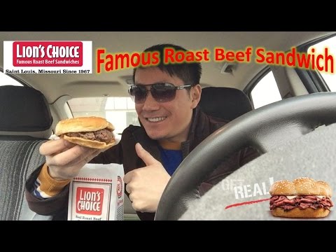 Lion's Choice Famous Roast Beef Sandwich