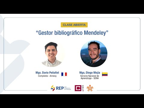 #ClaseAbierta #REP #Compilatio #SENA CLASE 5: 'Gestor bibliográfico Mendeley'