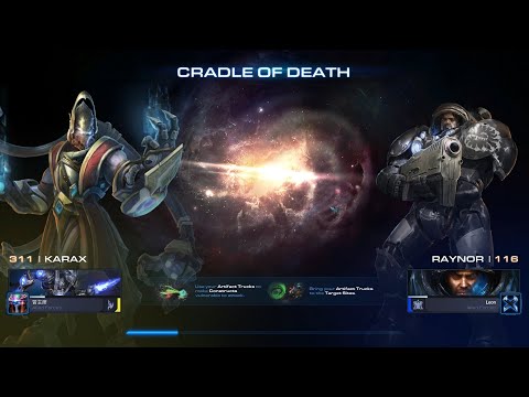 StarCraft 2 CO-OP Cradle of Death - Karax