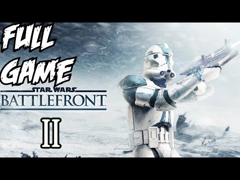 Star Wars Battlefront 2 Gameplay Walkthrough Part 1 Full Campaign Let's Play 1080p HD PC II