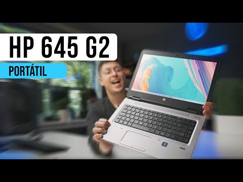 HP ProBook 645 G2 AMD Pro A8 8600B 1.6 GHz | PANTALLA NUEVA | WEBCAM | WIN 10 PRO