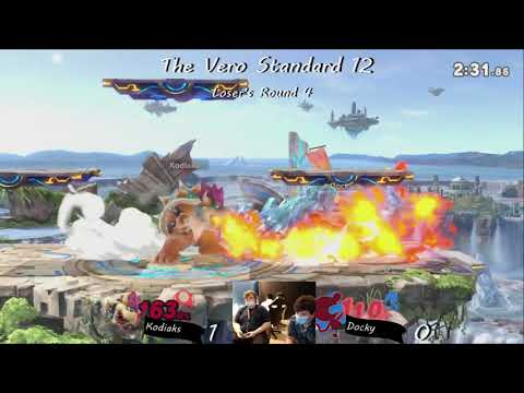 The Vero Standard 12- LR4 Kodiaks (Bowser) vs Docky (GnW) -Ultimate Singles