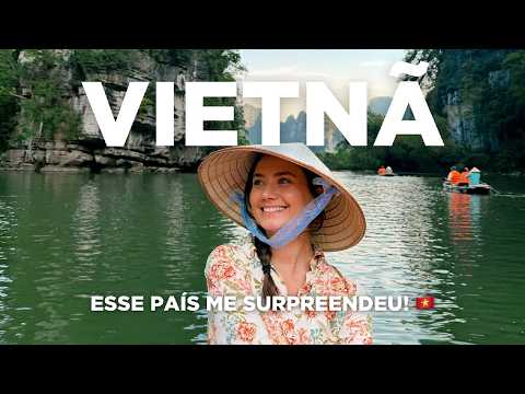 VIETNÃ 🇻🇳 | o que fazer em HANOI, HALONG BAY e NINH BINH com PREÇOS!