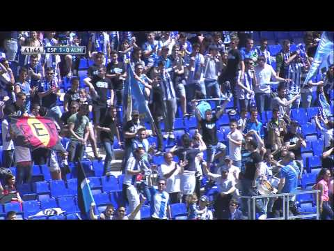 Goal of Stuani (1-0) RCD Espanyol - UD Almería - HD