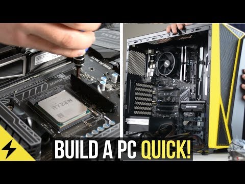 How to build a Gaming PC in under 30 minutes! (2019) Video