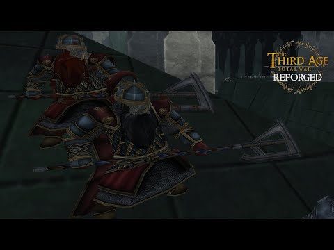 KHELEDUL, THE SCRAPS OF THE DWARVES (Siege Battle) - Third Age: Total War (Reforged)