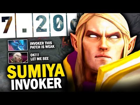 EPIC GAME!! SUMIYA INVOKER COME BACK WRECKING RANK 180 CHINA SERVER - DOTA 2 INVOKER 7.20D
