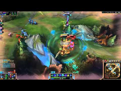 TSM Dyrus Maokai vs Nautilus Top Lane - League Of Legends season 5 2015