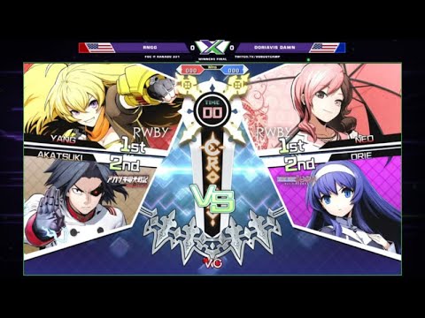 F@X 331 BBTAG - RNGG Vs. Doriavis Dawn - BlazBlue: Cross Tag Battle Winners Finals