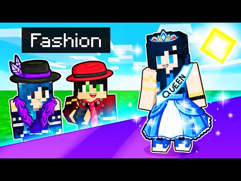 Our FIRST Minecraft Fashion Show!