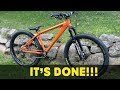 I Finally Finished Building My Custom Mountain Bike