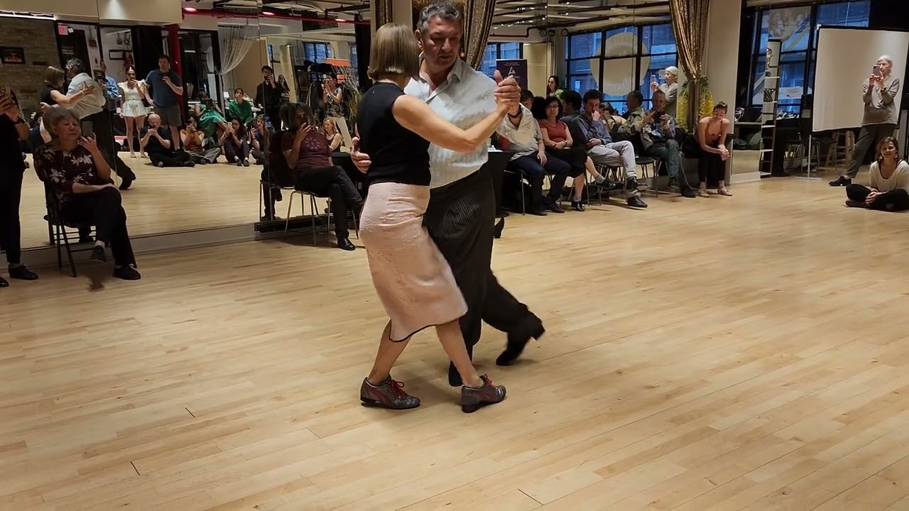 Argentine tango workshop - Milonga: Ricardo Calvo & Sandra Messina - Flor de Montserrat