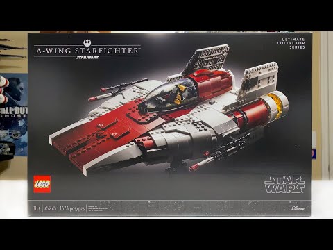 LEGO Star Wars 2020 UCS A-Wing Starfigter Review! (75275)