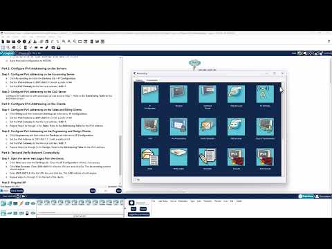 CCNA1-ITNv7 - 12.6.6 Packet Tracer - Configure IPv6 Addressing