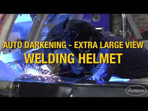 Welding Must-Have: Extra Large View Welding Helmet - Improved Vision for Better Welds! Eastwood