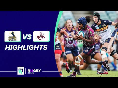 2022 Super W Round 3: Brumbies vs Queensland Reds