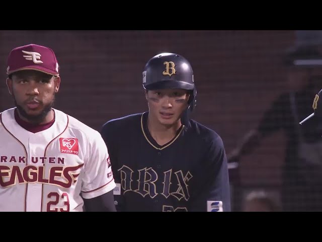 【5回表】レフト前へ弾き返した!! バファローズ・廣岡大志 貴重な追加点となるタイムリー!!  2024年8月30日 東北楽天ゴールデンイーグルス 対 オリックス・バファローズ