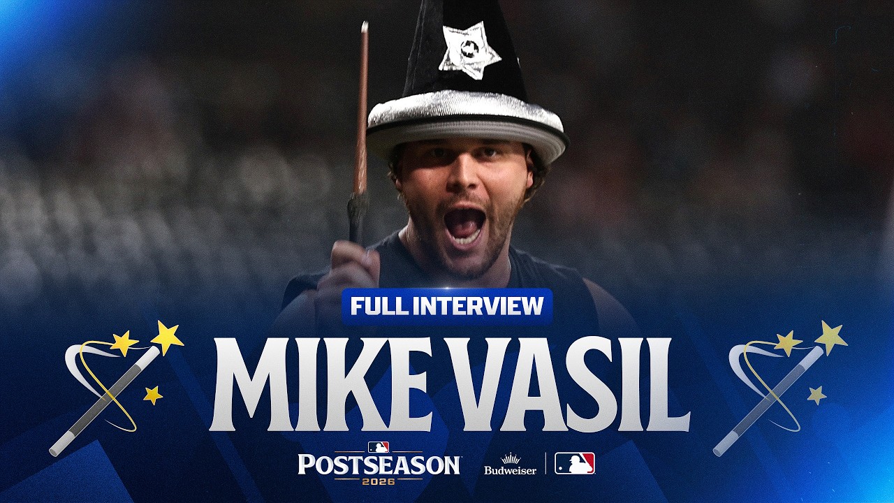The MOST ELECTRIC INTERVIEW in baseball right now? White Sox magician Mike Vasil 🪄