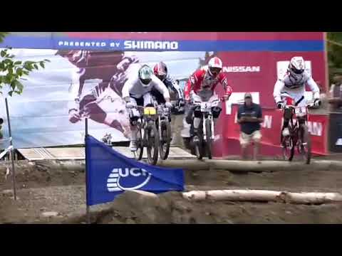 World Cup 2009 Round 6 Mont Sainte Anne - 4X Elite Men Semi Final 1