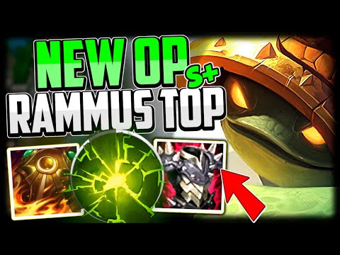 WHY RAMMUS IS A S+ TOP LANER🔥 | How to Play Rammus Top & CARRY👌 - League of Legends