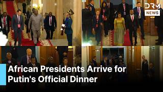 Download lagu WATCH: Putin Welcomes African Leaders for  Dinner at Moscow's Landmark Summit | AC1G mp3
