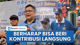 Wakil Menteri Transmigrasi Hadiri Dies Natalis Ke-75 SMP N 1 Lamongan, Berharap Bisa Beri Kontribusi