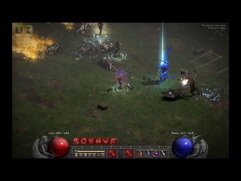 Bowazon Testing - Top-tier Goldstrike Arch Pride Build, Cows P1 - Diablo 2 Resurrected