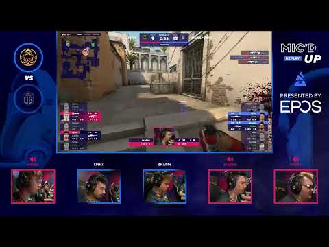 Team Speak Sound From Map 1 Dust2 OG Vs Ence