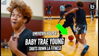 BABY TRAE YOUNG Embarrasses Hoopers At LA Fitness