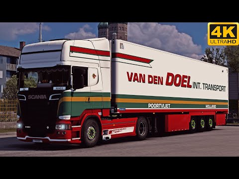 [G29] ETS2 (4K 60FPS) | PROMODS | SCANIA R500 V8 | MUNICH 🇩🇪 - MAGDEBURG 🇩🇪