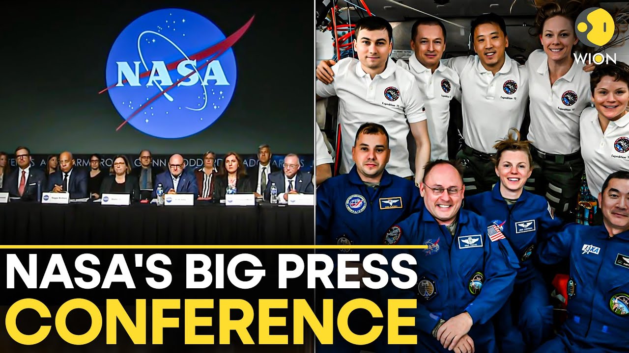 NASA LIVE : SpaceX Crew-11 Holds Press Conference After Returning To Earth  | WION Live