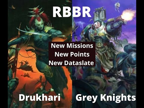 Grey Knights vs Drukhari: Warhammer 40k Battle Report 6-24-22 Warzone Nephilim Mission