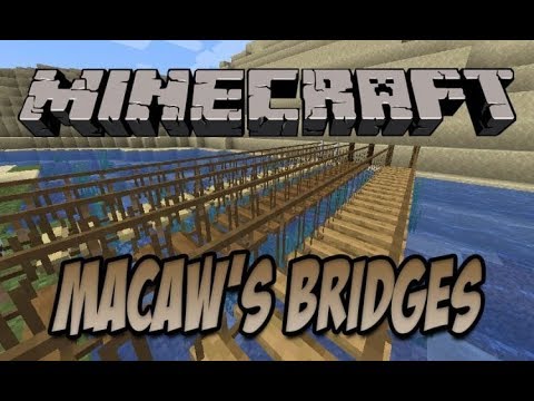 Macaw's Bridge | Minecraft | (Added new bridges and makes beautiful)